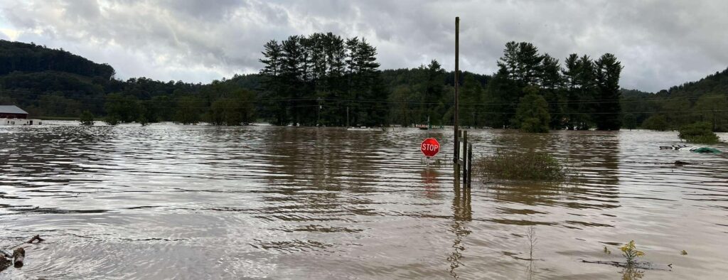 Hurricane Helene Ashe County NC